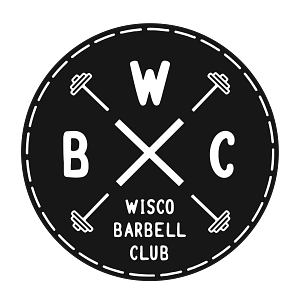 Wisco Barbell Club Black Logo